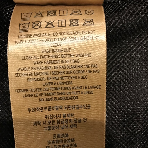 Burberry Mayther Technical Nylon Bomber Black 12 - Picture 7 of 9